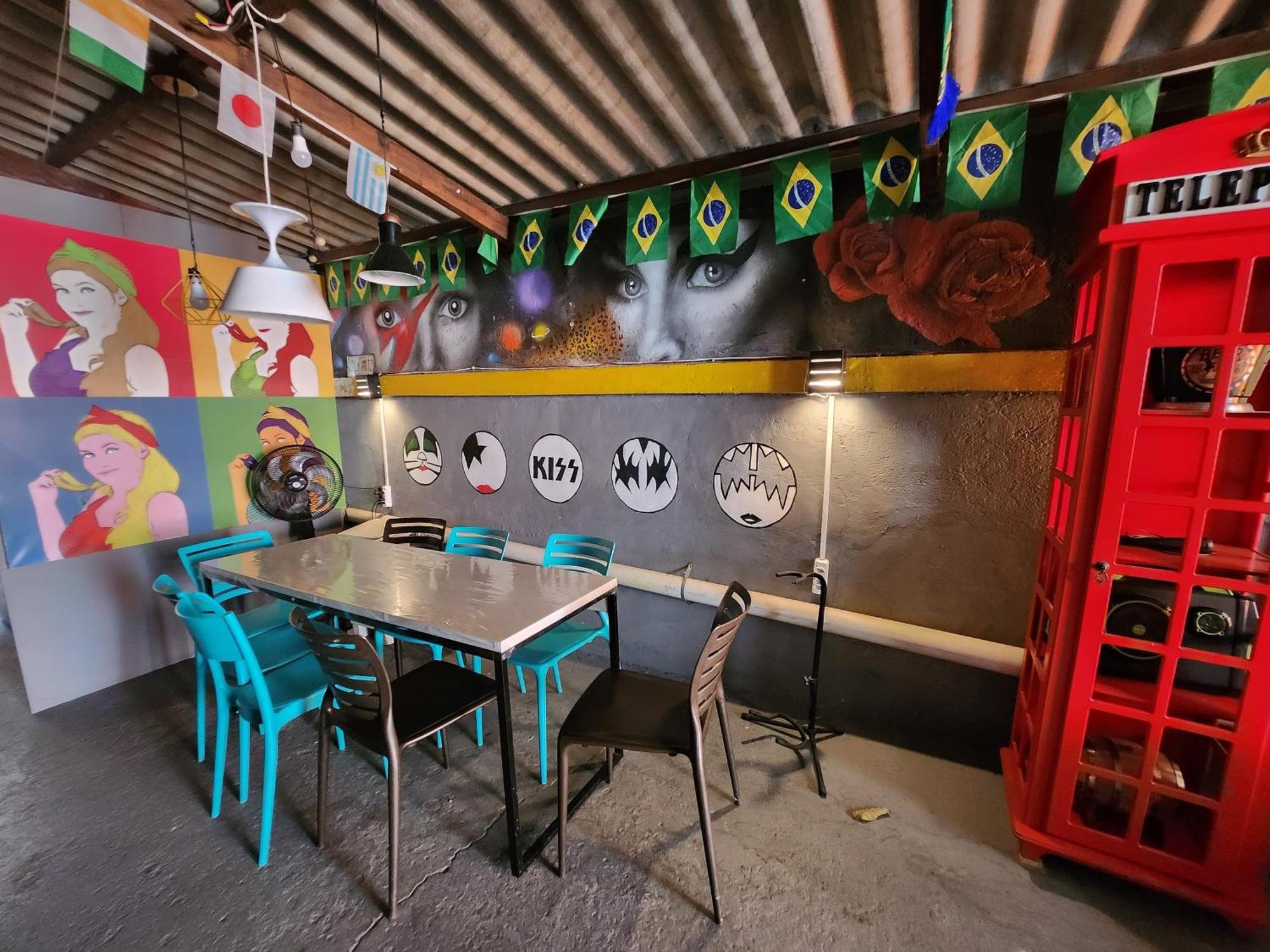 סאו פאולו Vila Rock Hostel - Proximo Allianz Parque, Vila Madalena, Av Paulista, Hospital Das Clinicas Incor Fmusp מראה חיצוני תמונה