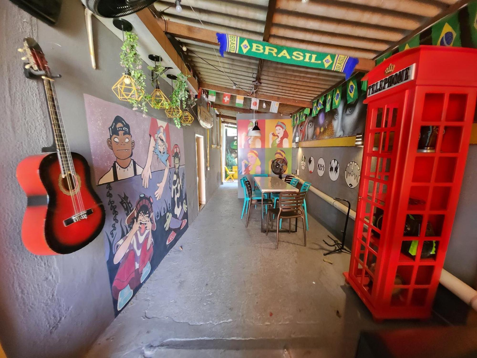 סאו פאולו Vila Rock Hostel - Proximo Allianz Parque, Vila Madalena, Av Paulista, Hospital Das Clinicas Incor Fmusp מראה חיצוני תמונה