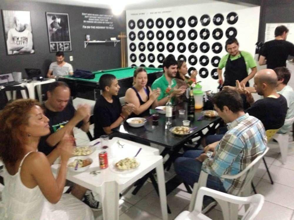 סאו פאולו Vila Rock Hostel - Proximo Allianz Parque, Vila Madalena, Av Paulista, Hospital Das Clinicas Incor Fmusp מראה חיצוני תמונה
