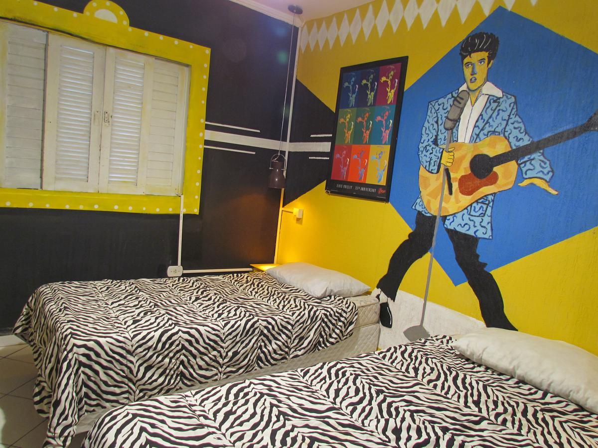 סאו פאולו Vila Rock Hostel - Proximo Allianz Parque, Vila Madalena, Av Paulista, Hospital Das Clinicas Incor Fmusp מראה חיצוני תמונה